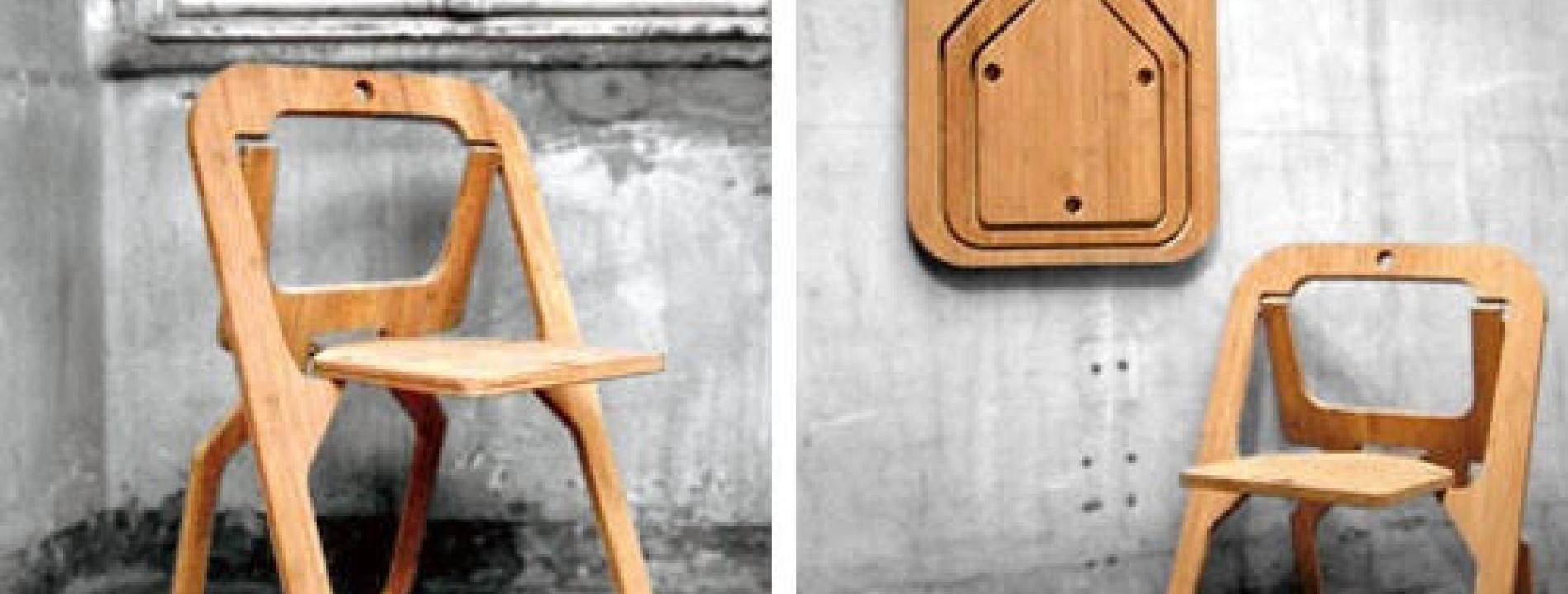 Prototipo Desile Folding Chair by Christian Desile. 
