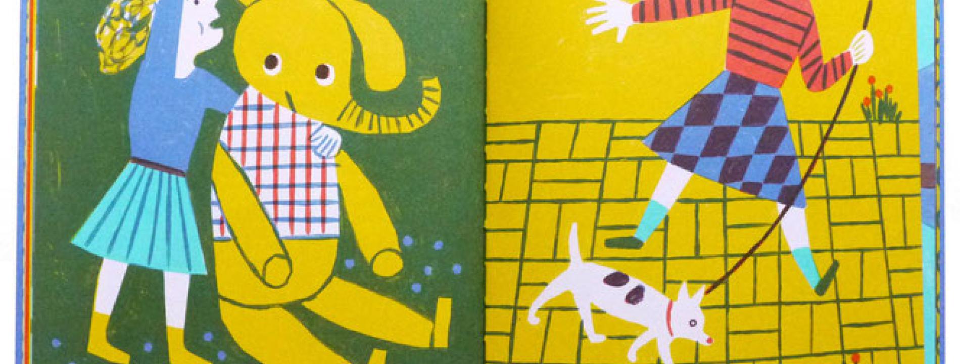 ilustración de Katrin Stangl para ed. Aladin