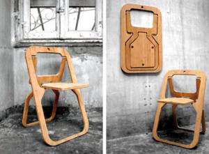 Prototipo Desile Folding Chair by Christian Desile. 